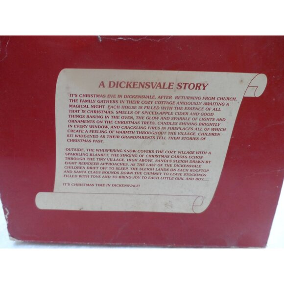 Dickensvale Porcelain Lighted House 1993 Lemax With 6' Cord & Switch - Picture 10 of 12